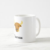 Mug Stier Kaffeetasse (VorderseiteRechts)