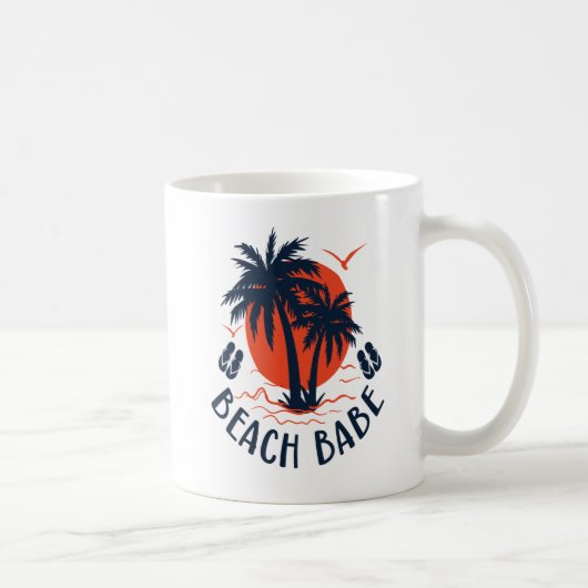 Mug Strand Kaffeetasse (Rechts)
