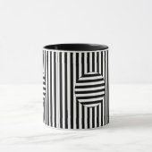 Mug - Striped Optical Illusion Tasse (Zentrum)