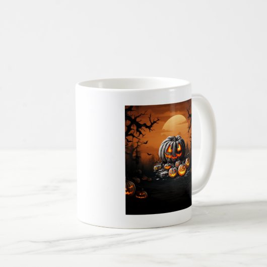Mug Tasse, Halloween Kaffeetasse (VorderseiteRechts)