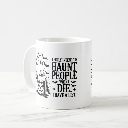 Mug Tasse, Halloween Kaffeetasse (Vorderseite Links)