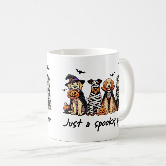 Mug Tasse, Halloween Kaffeetasse (VorderseiteRechts)
