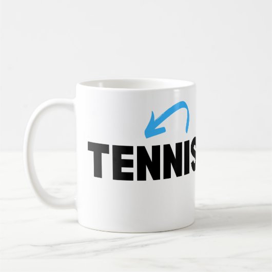 Mug Tennis Inside Out Kaffeetasse (Links)