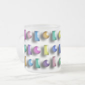 Mug - Three Dimensional Shapes Mattglastasse (Vorderseite Links)