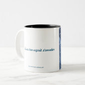 MUG Tigre "Destiné" Zweifarbige Tasse (Vorderseite Links)