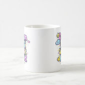 MUG - Träume groß, arbeite hart Kaffeetasse (Mittel)