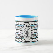 Mug Tribal Ethnic Bleu Clair Tasse (Zentrum)