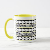 Mug Tribal Ethnic Gelb Tasse (Links)