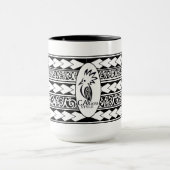Mug Tribal Ethnic Noir Tasse (Zentrum)