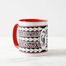 Mug Tribal Ethnic Rouge Tasse