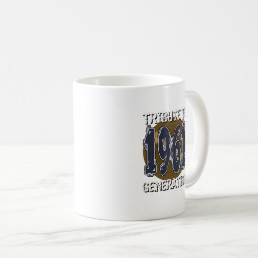 Mug Tribute to 1961 Generation Kaffeetasse (VorderseiteRechts)