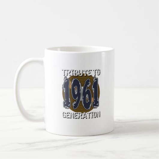Mug Tribute to 1961 Generation Kaffeetasse (Links)