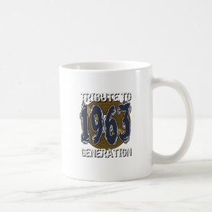 Mug Tribute to 1963 Generation Kaffeetasse