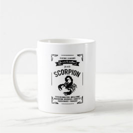 Mug unterschreibt die Leidenschaft: Skorpion Kaffeetasse