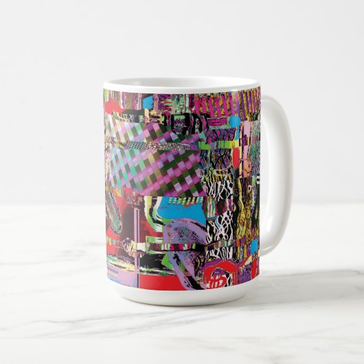 Mug – Urban Fractals Kaffeetasse (VorderseiteRechts)
