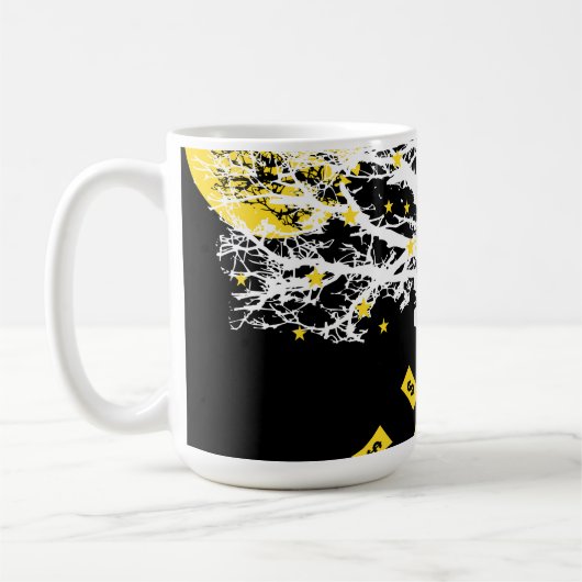 Mug – Urban Tree Owl & Wealth Surreal Pop-Art  Kaffeetasse (Links)