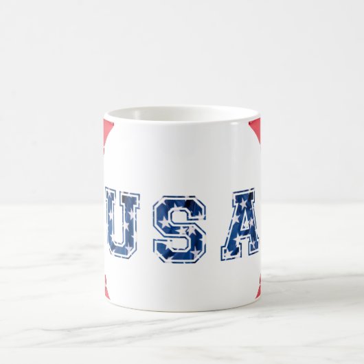 Mug USA 4. Juli Kaffeetasse (Mittel)
