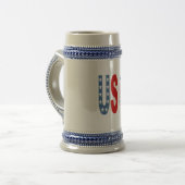 Mug USA Bierglas (Vorderseite Links)