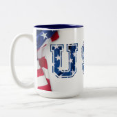 Mug USA Zweifarbige Tasse (Links)