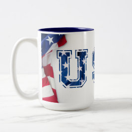 Mug USA Zweifarbige Tasse