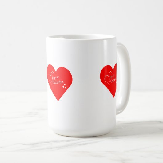 Mug Valentinstag Kaffeetasse (VorderseiteRechts)
