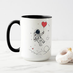 Mug Valentinstag - "Love You to the Moon" Tasse