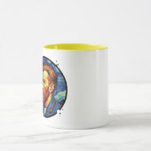 Mug Van Gogh portrait Starry night Unique Design Tasse (Zentrum)