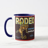 MUG~ VINTAGER RODEOBRONC &RIDER TASSE (Links)