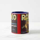 MUG~ VINTAGER RODEOBRONC &RIDER TASSE (Zentrum)
