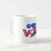 Mug Voices 1 side printed. 325 ml. Kaffeetasse (Vorderseite Links)