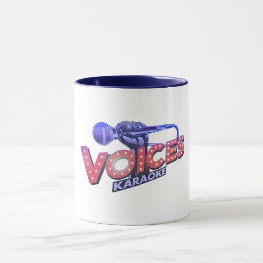 Mug Voices. Different colors. 325 ml. Tasse (Zentrum)