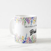 Mug – Watercolor Wildflower Floral Wrap – Spring B Kaffeetasse (Vorderseite Links)