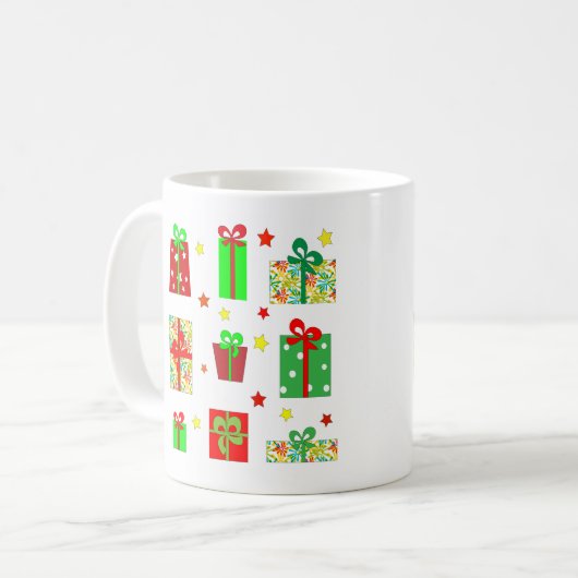 Mug Weihnachtsgeschenke Kaffeetasse (Vorderseite Links)