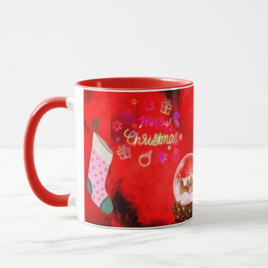 Mug Weihnachtsmann Tasse (Links)