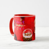 Mug Weihnachtsmann Tasse (Vorderseite Links)