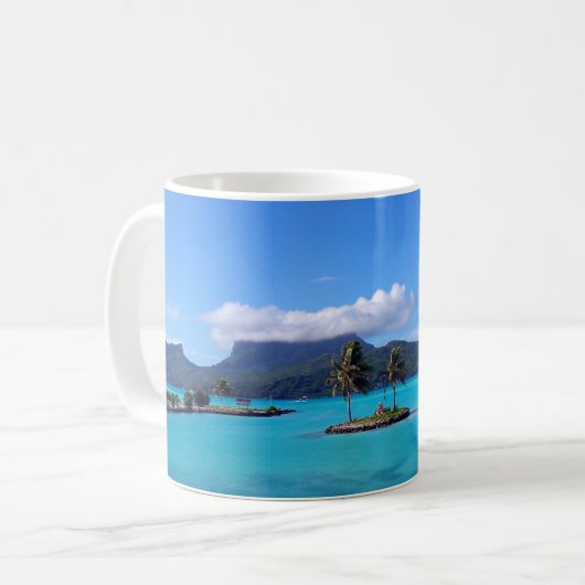 Mug Welcome To Bora Bora Kaffeetasse (Vorderseite Links)