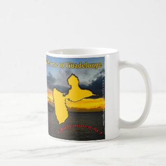 Mug: Welcome to Guadeloupe. Kaffeetasse