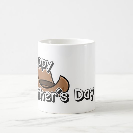 Mug Western Father's Day Design Kaffeetasse (Mittel)