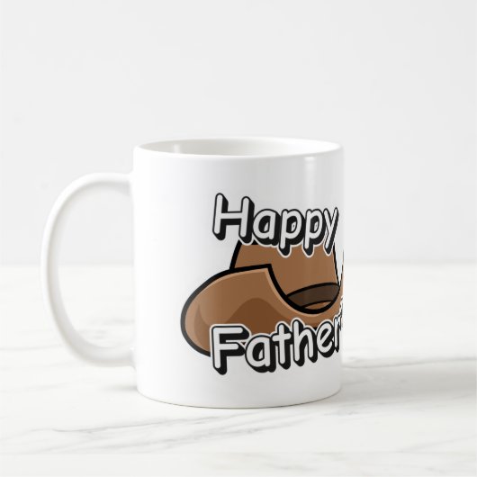 Mug Western Father's Day Design Kaffeetasse (Links)