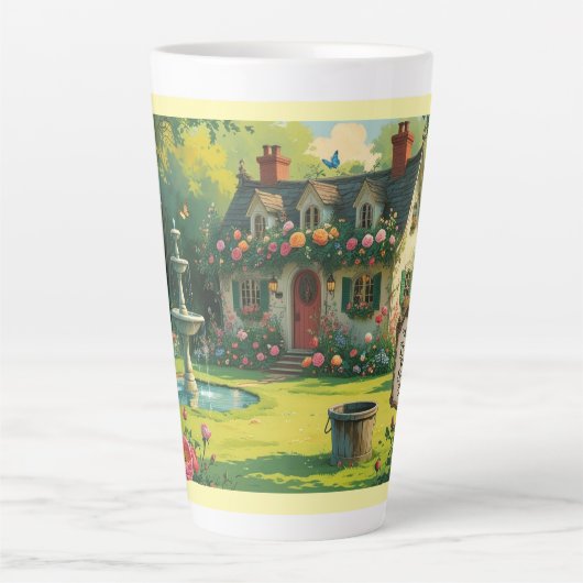  Mug -Where Flowers Bloom, So Does Hope –  Milchtasse (Vorderseite)