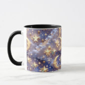 Mug - White Celestial Moon Tasse (Links)