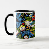 MUG - William Morris - "Strawberry Thief" becomes Tasse (Links)