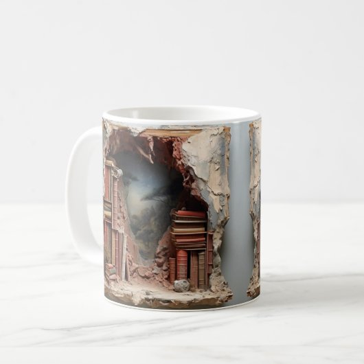 mug with a book design kaffeetasse (Vorderseite Links)