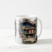 mug with a book design kaffeetasse (VorderseiteRechts)