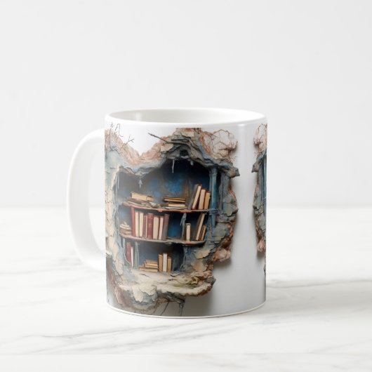 mug with a book design kaffeetasse (Vorderseite Links)
