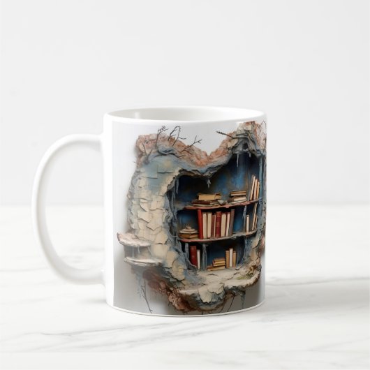 mug with a book design kaffeetasse (Links)