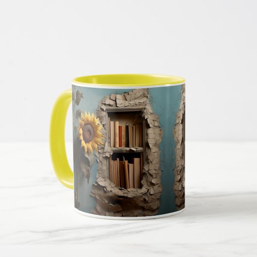 Mug with a book design tasse (Vorderseite Links)