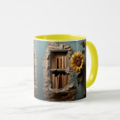 Mug with a book design tasse (VorderseiteRechts)