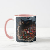 mug with a book design tasse (Links)