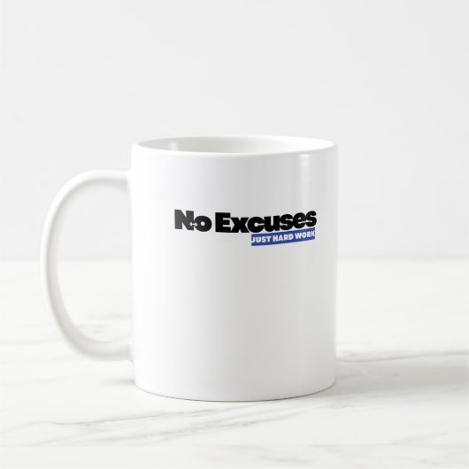 Mug with a motivational quote  kaffeetasse (Links)